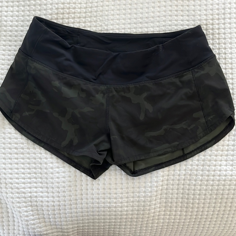 Lululemon speed up low rise lined short 2.5in